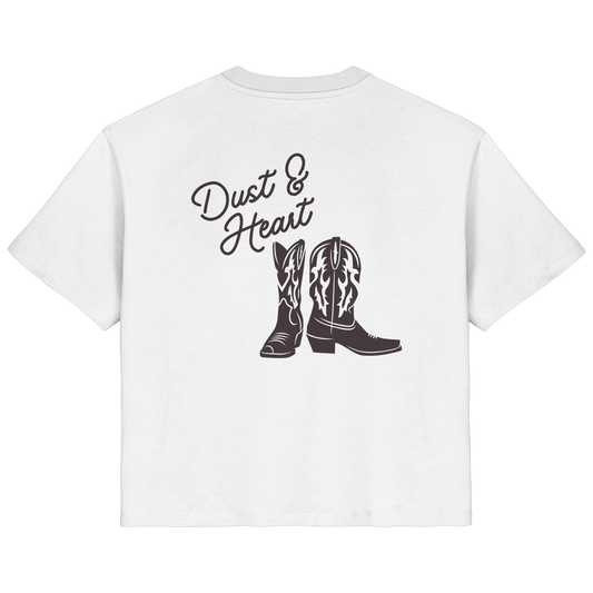 Dust & Heart Co. - Cowboy Boots - Ladies Organic Shirt