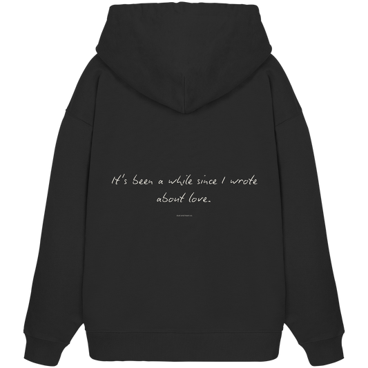 Stoic Cowboy Heart - Organic Oversize Hoodie
