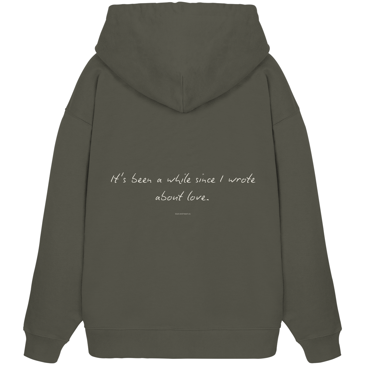 Stoic Cowboy Heart - Organic Oversize Hoodie