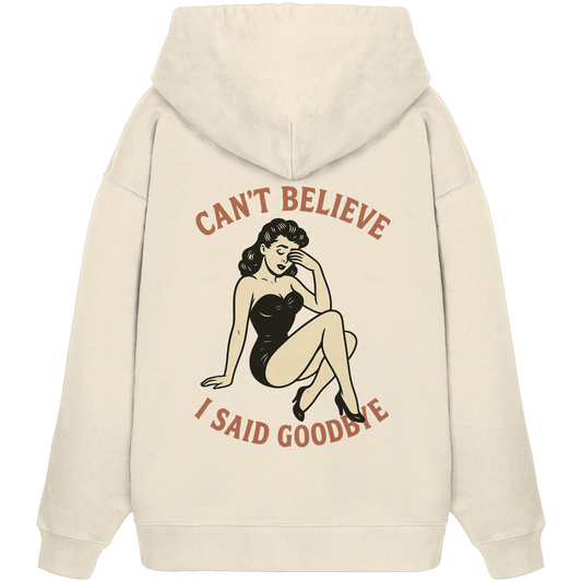Dust & Heart Co. – Goodbye, Baby - Organic Oversize Hoodie