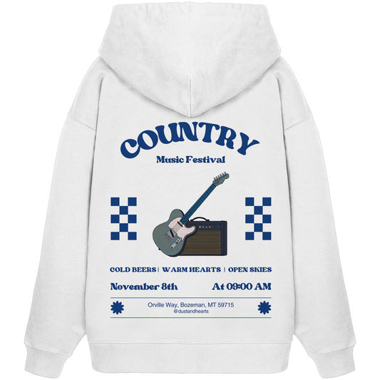 Dust & Heart Co. – Country Music Festival - Organic Oversize Hoodie