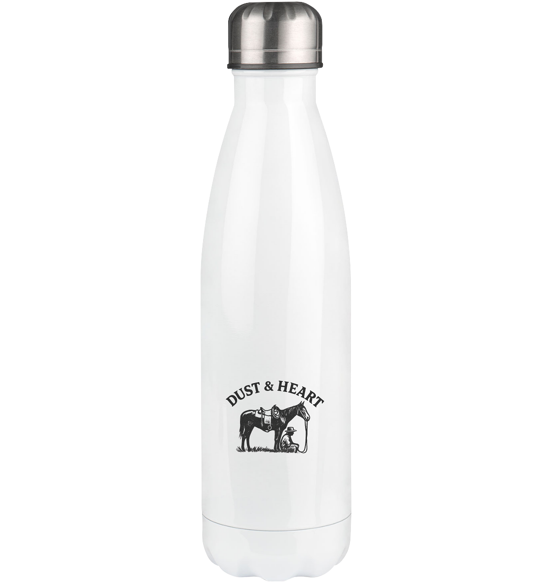 Dust & Heart Co. – Basic LOGO - Thermoflasche 500ml