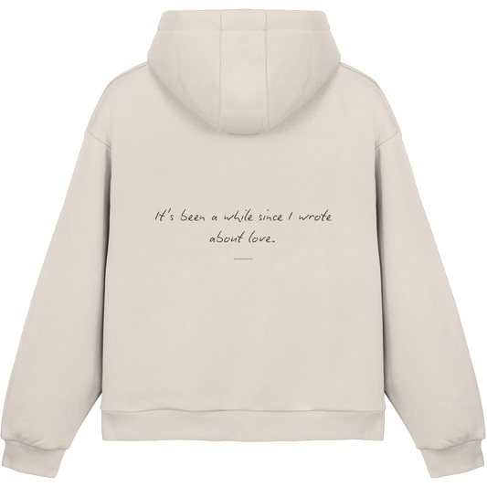 Stoic Cowboy Heart - Fluffy Boxcut Hoodie