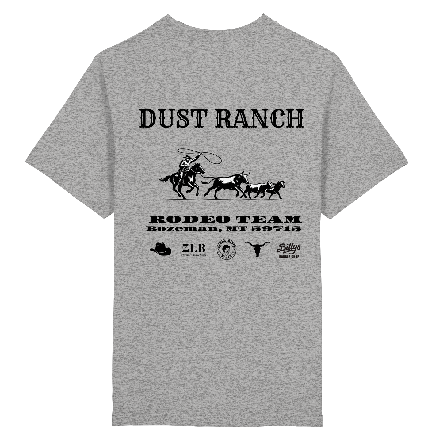 Dust & Heart Co. – Rodeo Team - Heavy Oversized Organic Shirt