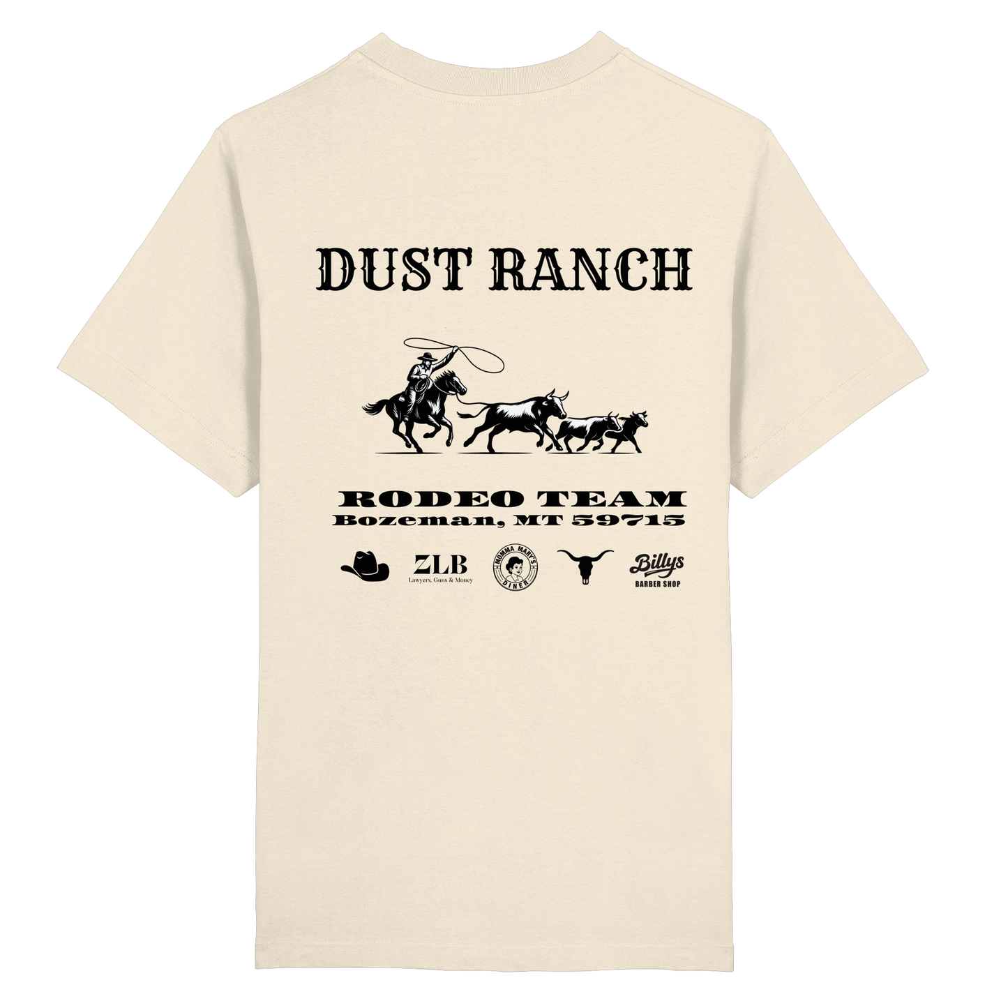 Dust & Heart Co. – Rodeo Team - Heavy Oversized Organic Shirt