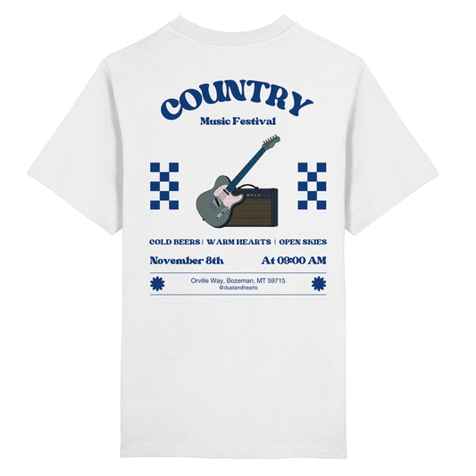 Dust & Heart Co. – Country Music Festival - Heavy Oversized Organic Shirt