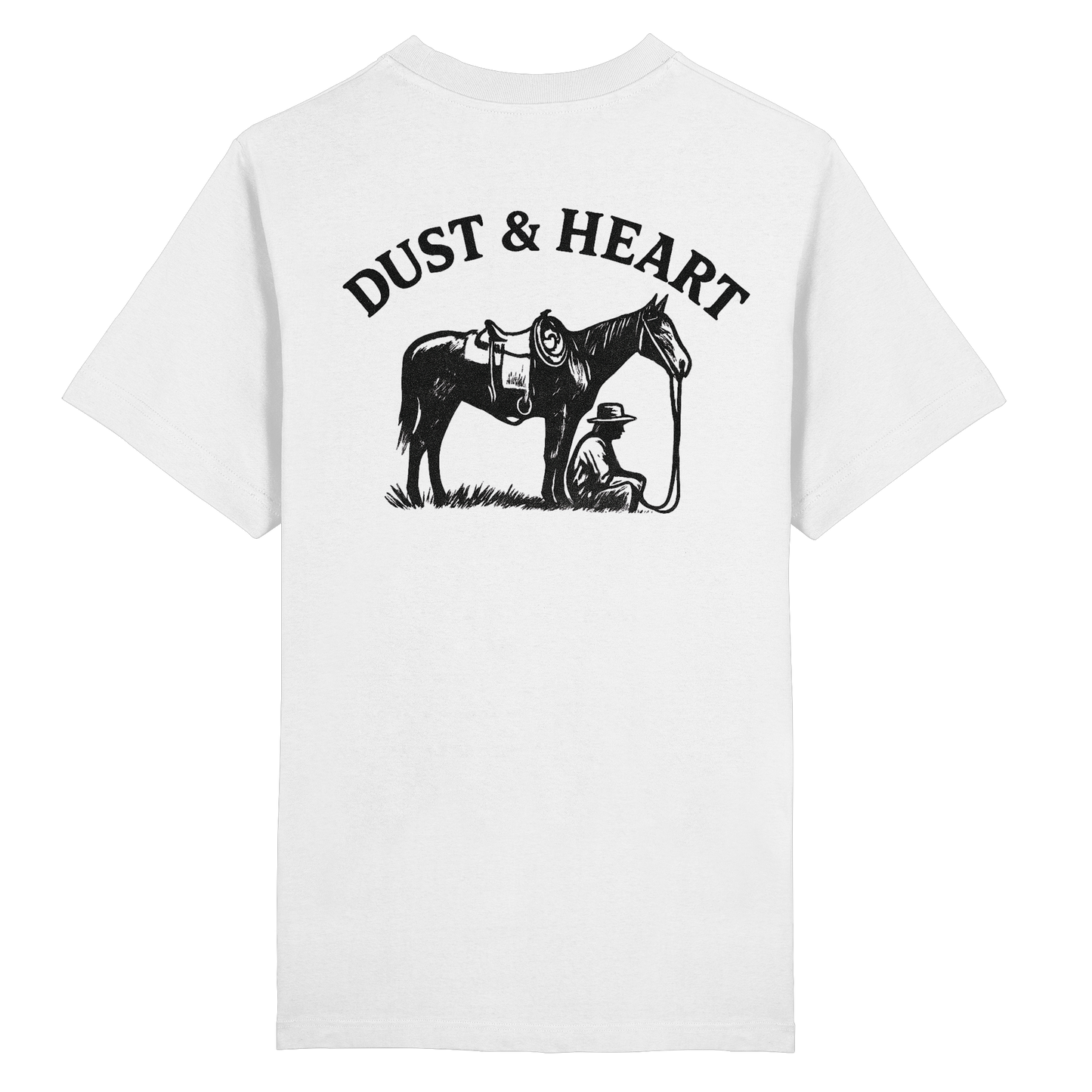 Dust & Heart Co. – Basic LOGO - Heavy Oversized Organic Shirt