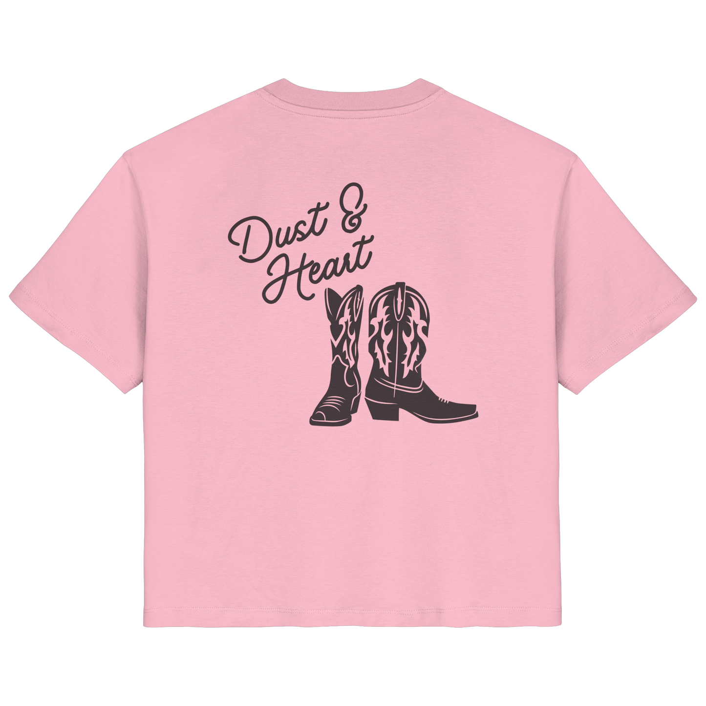 Dust & Heart Co. - Cowboy Boots - Ladies Organic Shirt