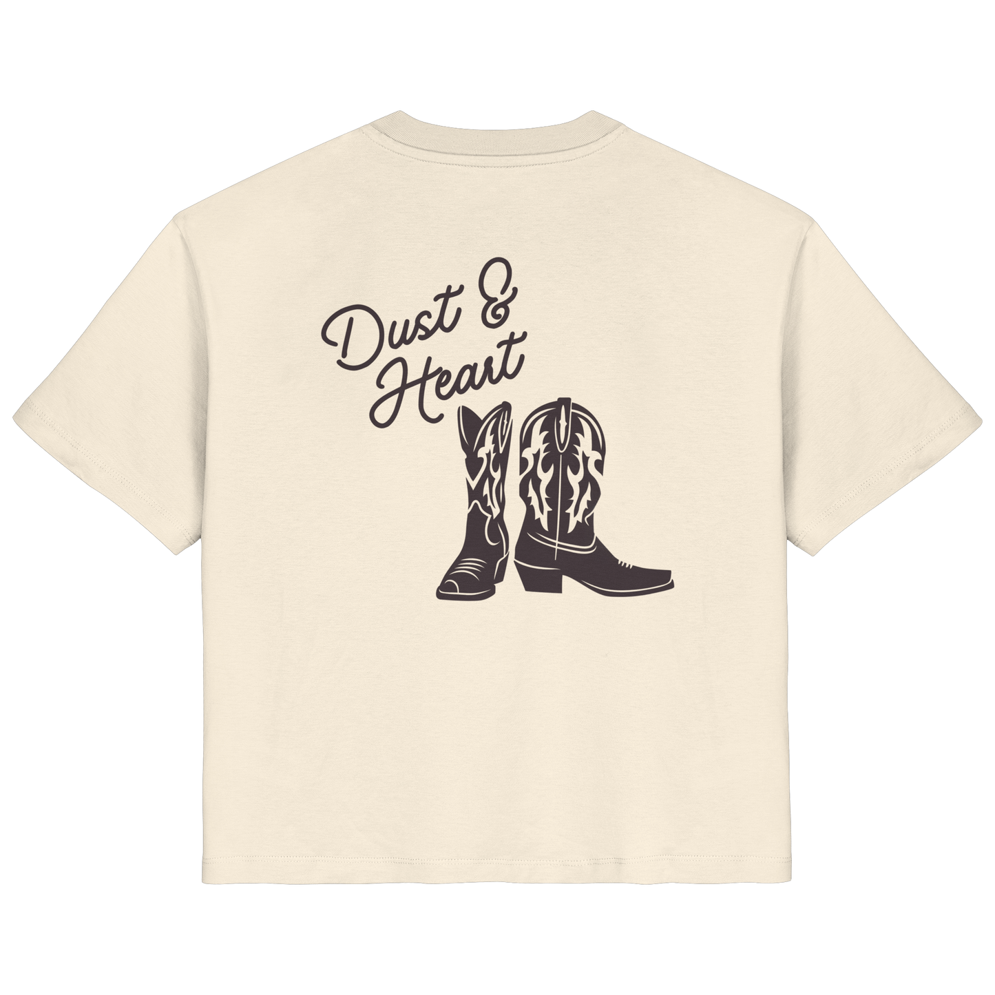 Dust & Heart Co. - Cowboy Boots - Ladies Organic Shirt
