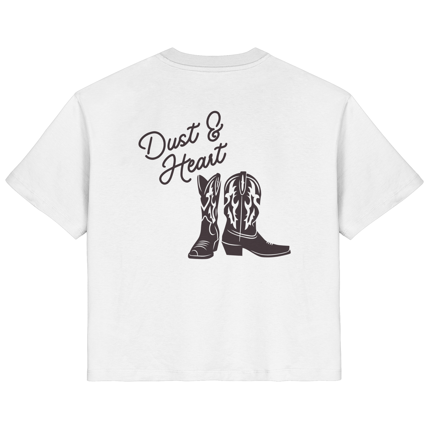 Dust & Heart Co. - Cowboy Boots - Ladies Organic Shirt