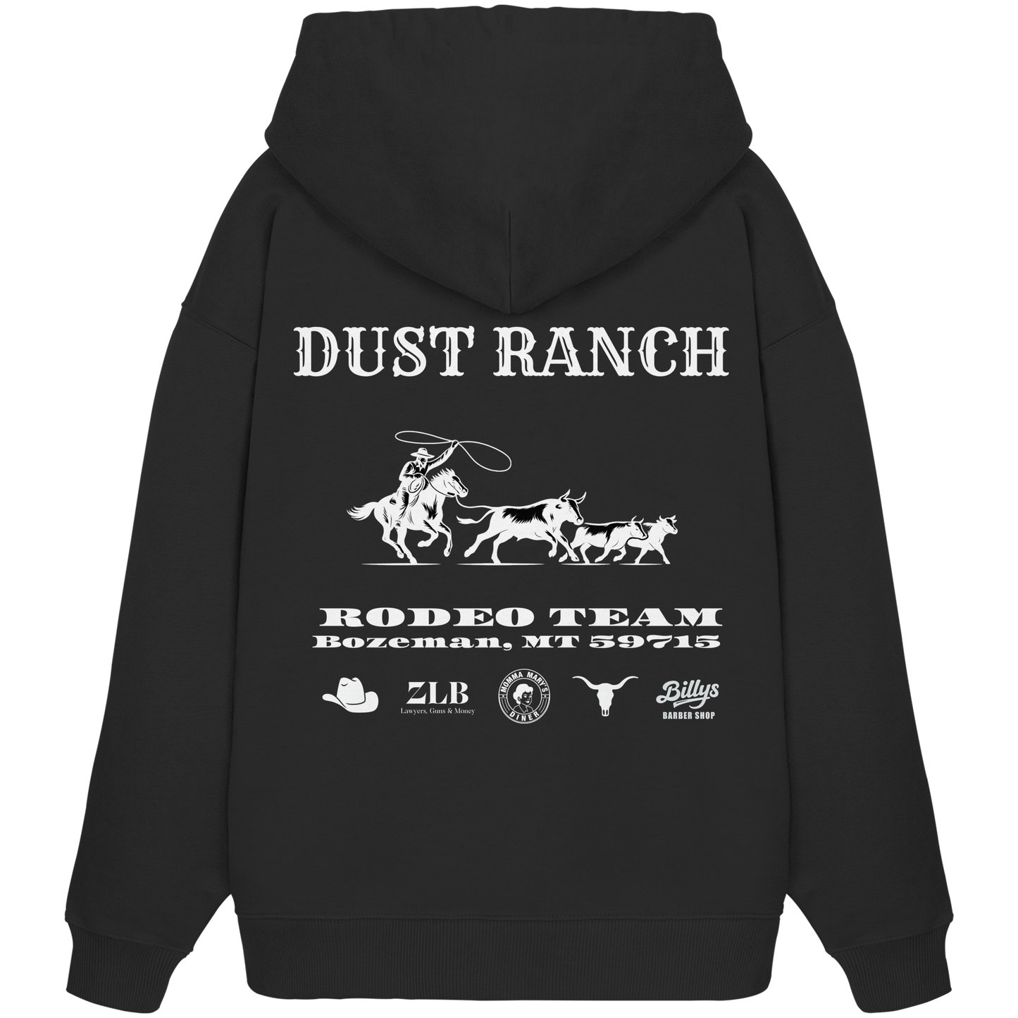 Dust & Heart Co. – Rodeo Team - Organic Oversize Hoodie