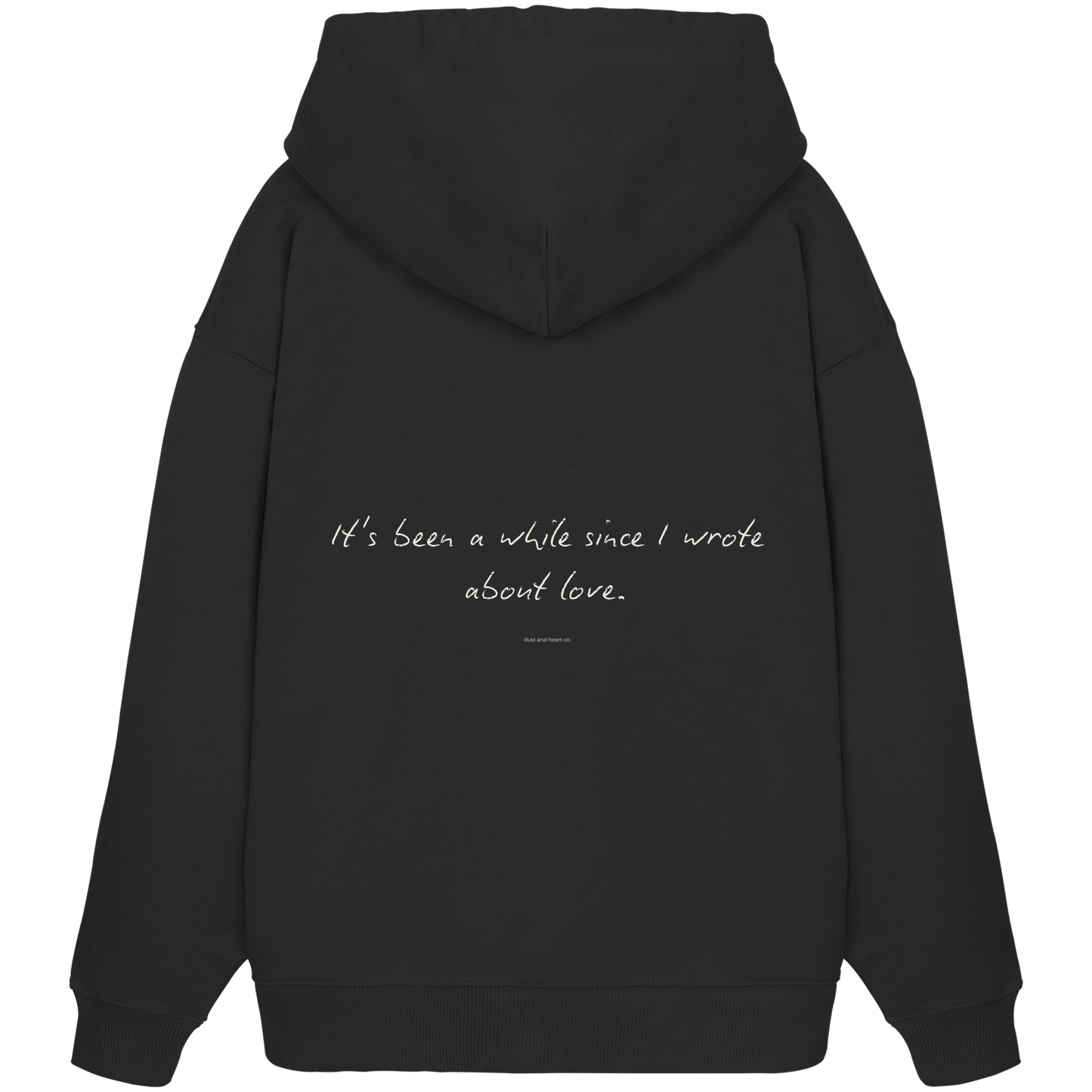 Stoic Cowboy Heart - Organic Oversize Hoodie