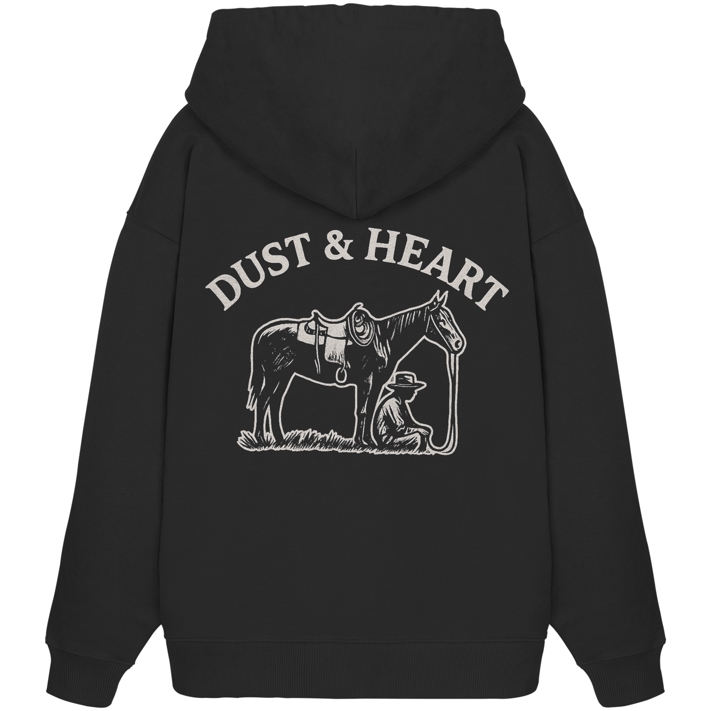 Dust & Heart Co. – Basic LOGO - Organic Oversize Hoodie