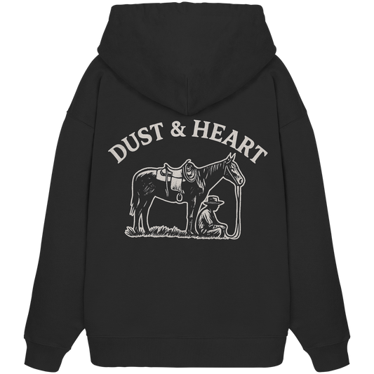 Dust & Heart Co. – Basic LOGO - Organic Oversize Hoodie