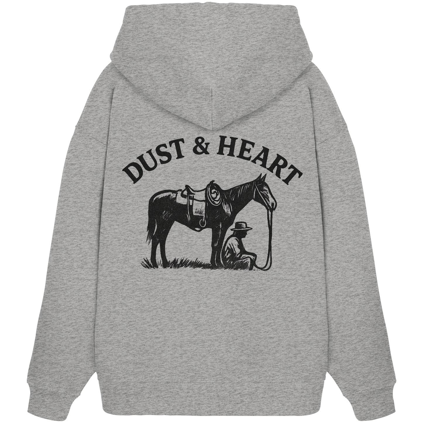 Dust & Heart Co. – Basic LOGO - Organic Oversize Hoodie