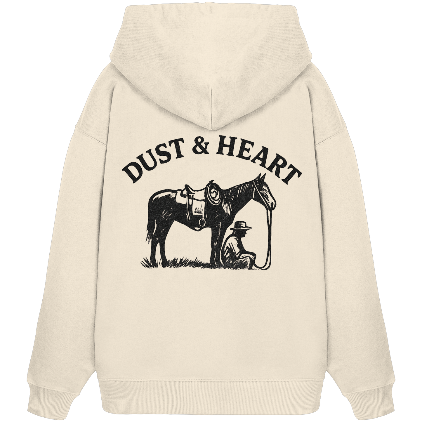 Dust & Heart Co. – Basic LOGO - Organic Oversize Hoodie