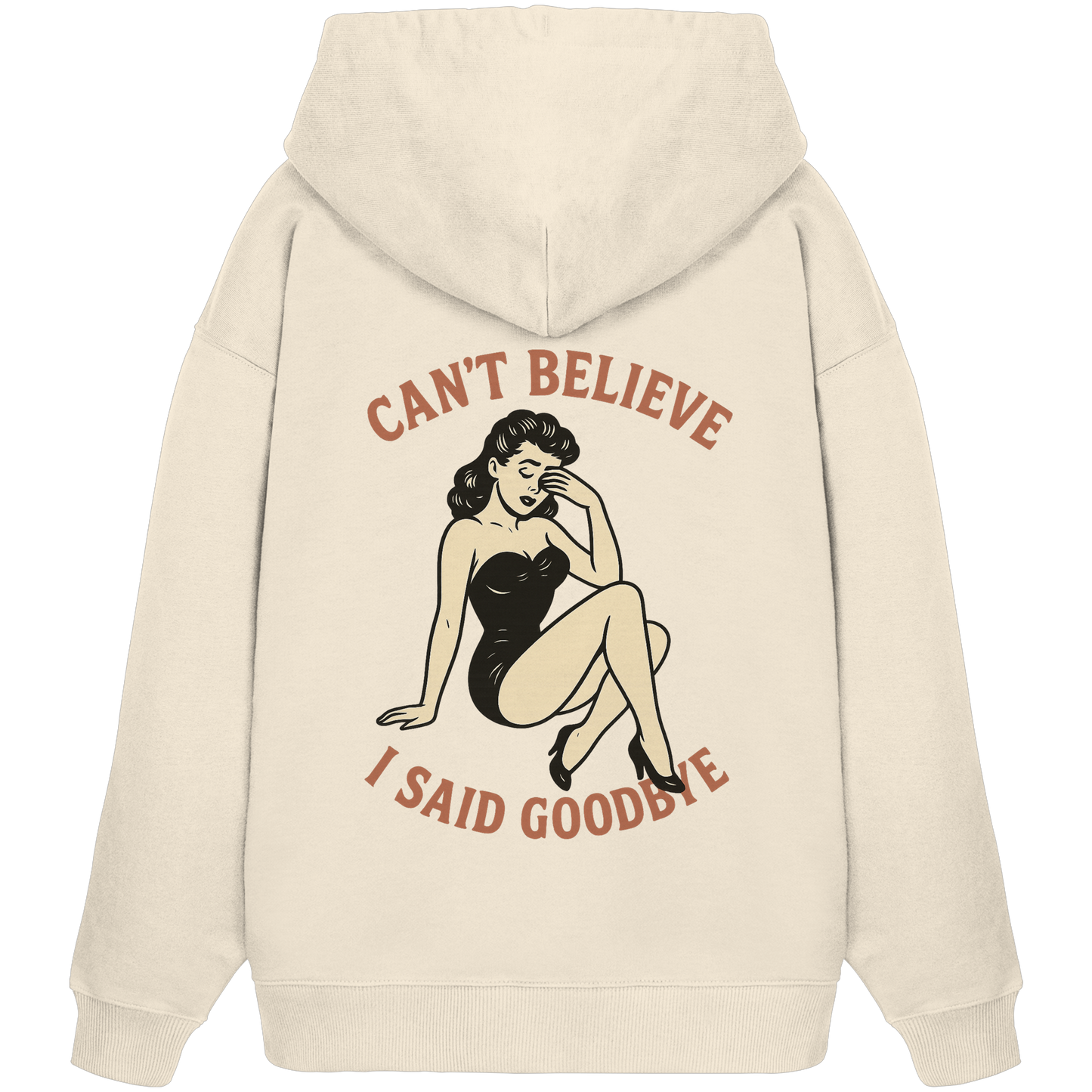 Dust & Heart Co. – Goodbye, Baby - Organic Oversize Hoodie