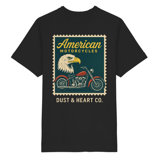 Dust & Heart Co. - American Motorcycles - Heavy Oversized Organic Shirt