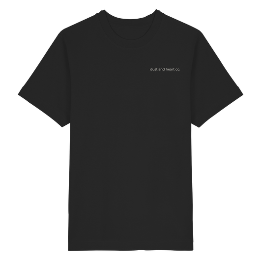 Stoic Cowboy Heart - Heavy Oversized Organic Shirt