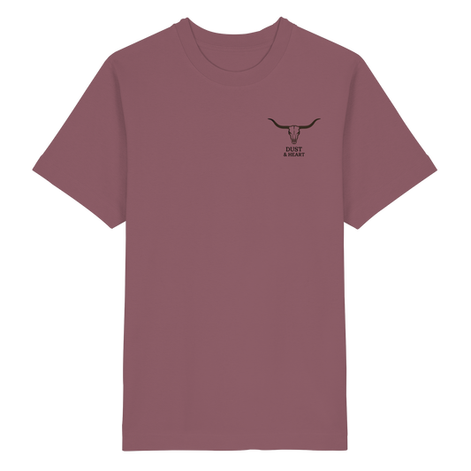 Dust & Heart Co. – Longhorn - Heavy Oversized Organic Shirt