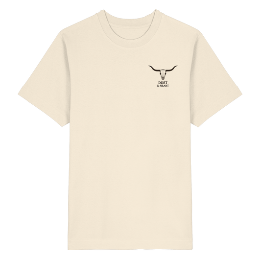 Dust & Heart Co. – Longhorn - Heavy Oversized Organic Shirt