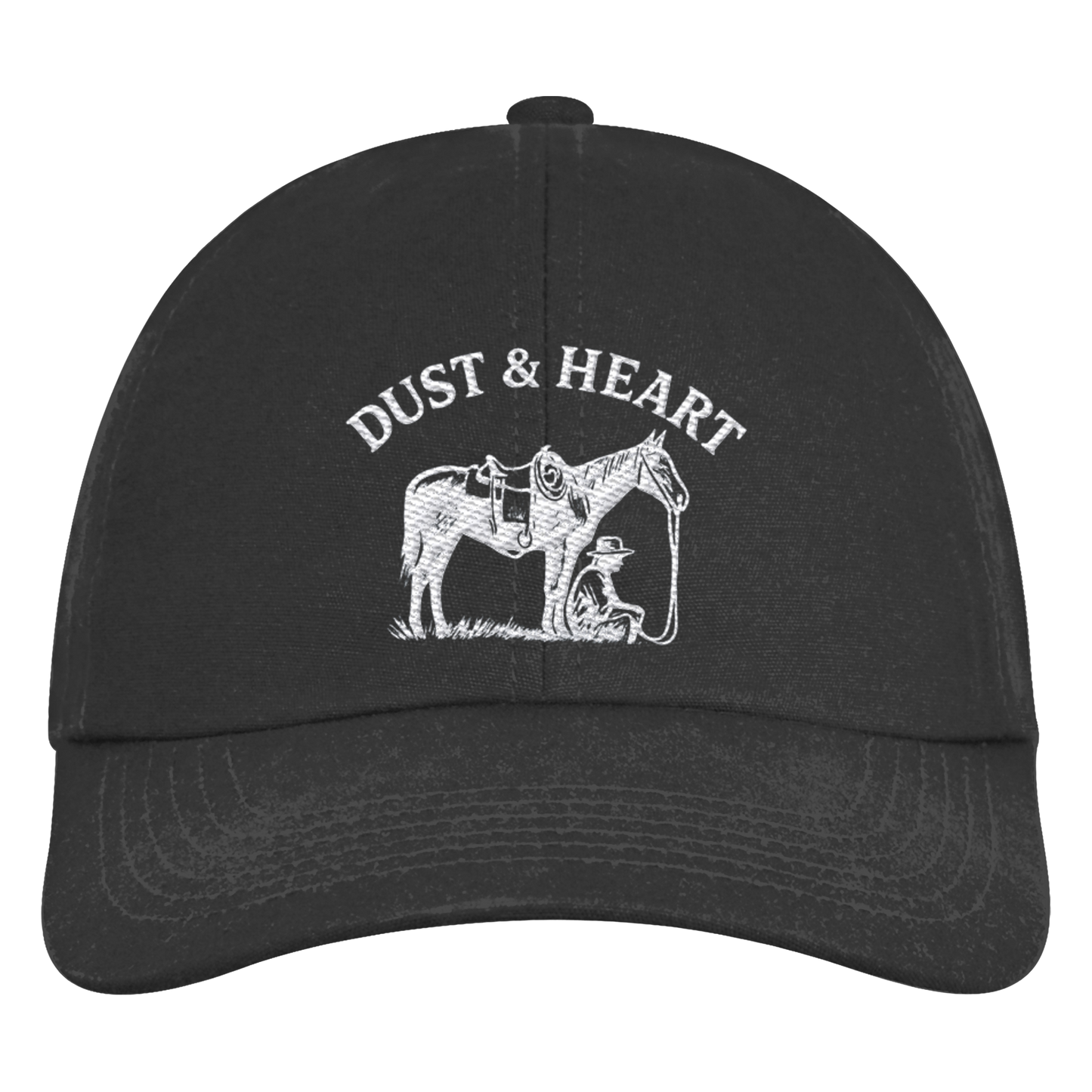 Dust & Heart – Basic LOGO - Organic 6-Panel Cap