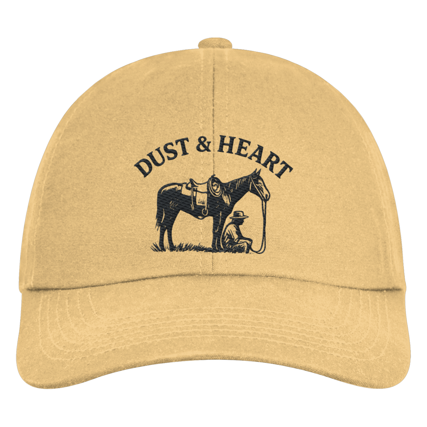 Dust & Heart – Basic LOGO - Organic 6-Panel Cap