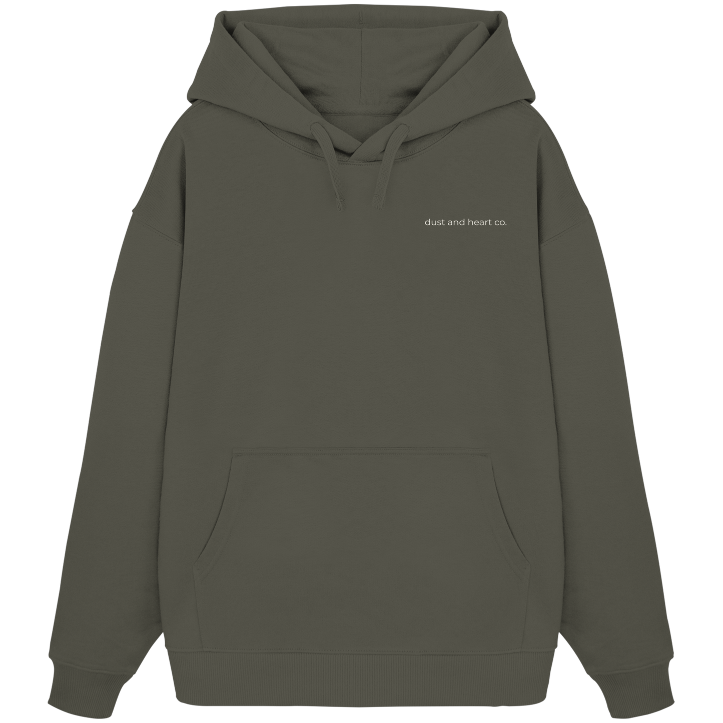 Stoic Cowboy Heart - Organic Oversize Hoodie